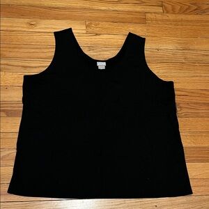 Chico’s Base layer Classic Black Women's Tank Top